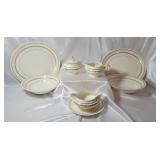 Vintage Steubenville Gold Laurel Serving Dishes