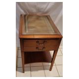 Mahogany Sheraton Style Side Table