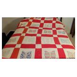 Handmade Butterflies Quilt