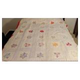 Handmade Hexstar Quilt