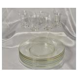 Clear Glass 14 Pieces