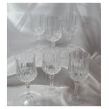 6 Crystal Stemware