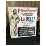 Double Sided Burlesque Marque Sign