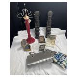 Misc. Lot of Tricket Boxes, Purse, Wallet & More
