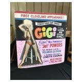Double Sided Burlesque Marque Sign