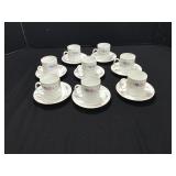 Medaillon Porcelana Renner Teacup Set