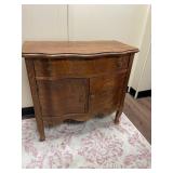 Antique Tiger Oak Wash Stand