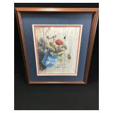 Framed Bed and Breakfast Lee Robertson Print