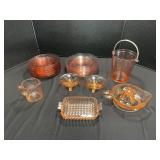 Pink Depression Glass Collection