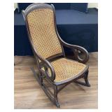 Walnut Canning Rocking Chair