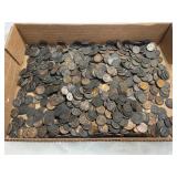 Large Lot of Fireplace Pennys