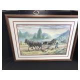 Framed Lee Robertson Turning Seasons