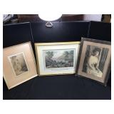 3 Framed Prints