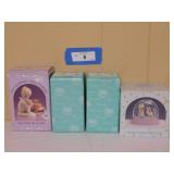 4 Precious Moments Figurines