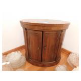 Oval Display Cabinet