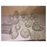 19 Pieces of Assorted Crystal