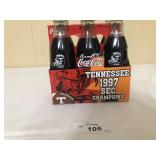 6 Pack 1997 Coke Bottles