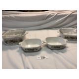 4 Piece Corning Ware Set