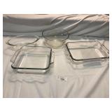 Assorted Lot of Baking Dishes and Bowls
