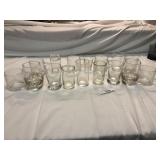 Lot of Assorted Glass Cups