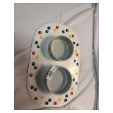 Cat or Dog Glass Food and Water Bowls