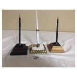 3 Pens With Stands
