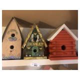 3 Birdhouses