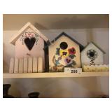 3 Birdhouses