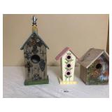 3 Birdhouses