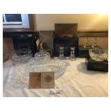5 Piece Lot of Crystal