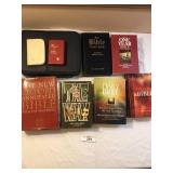 8 Bible Lot, 1 Bible Carrier