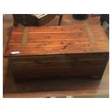 Stained Cedar Hope Chest