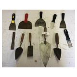 Trowel and Putty Knife Lot