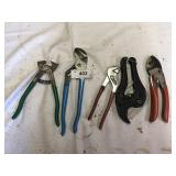 Channel Locks and Snip Lot