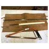 Bow Saw and Blades, Tool Satchel