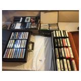 Large Lot of 8Tracks and Cassettes
