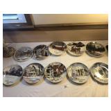 Smuckers Collector Series Christmas Plates