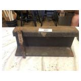 Rail Road Spike, 1ft Rail Beam