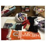 Lot of Womens Hankerchiefs, Gloves, Scarves
