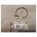 Sterling Silver Charm Bracelet