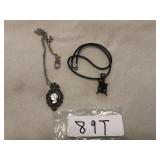 2 Sterling Silver Necklaces