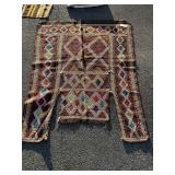 Funky Vintage Kilim Handmade Rug 4
