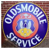 Oldsmobile Porcelain Sign