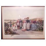 Jennie Brownscombe Berry Pickers Print