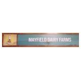 Mayfield Diary Farms Sign