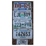5pc License Plates