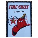 Texaco Fire-Chief Gasoline Sign