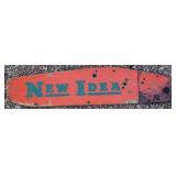 New Idea Wood Farm Equipment Sign
