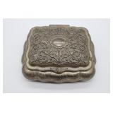 Vntg Victorian Style Ornate Jewelry Box