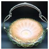 Uranium Hand Painted Bridal Basket